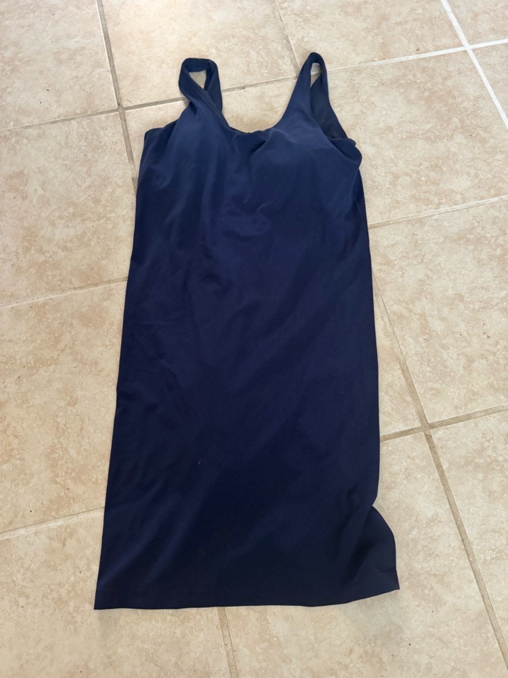Simple Navy Tank Dress